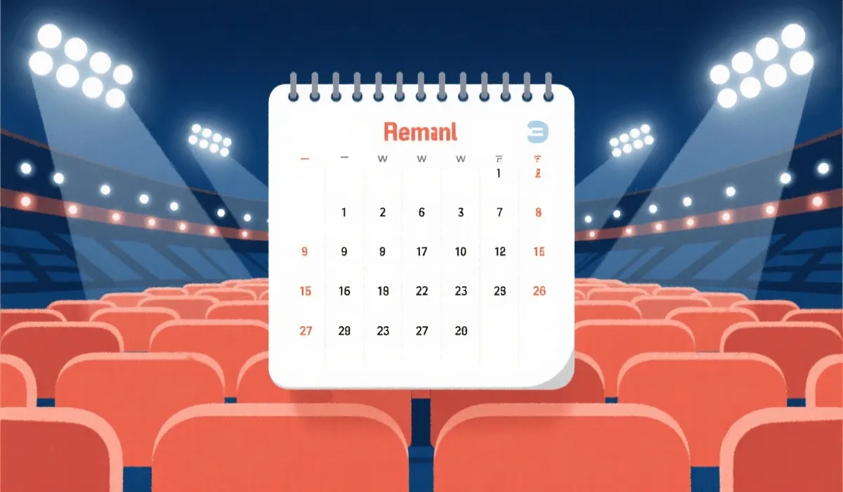 赛程查询示意图